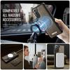 For Samsung Galaxy S21 FE 5G Magnetic Case CASEME ME80 Series Leather PC TPU Phone Cover with Detachable Wallet