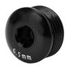 2 Pezzi Tappo Antipolvere Pedale Bici Filettatura M14 Lega di Alluminio Vite di Bloccaggio Pedale Bici Manutenzione Bicicletta