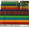 Plastic and Wooden Folding Ruler: 0.5m, 1m, 2m, Glass Fiber Reinforced, Hot Stamped Scale, Carpenter's Tool.