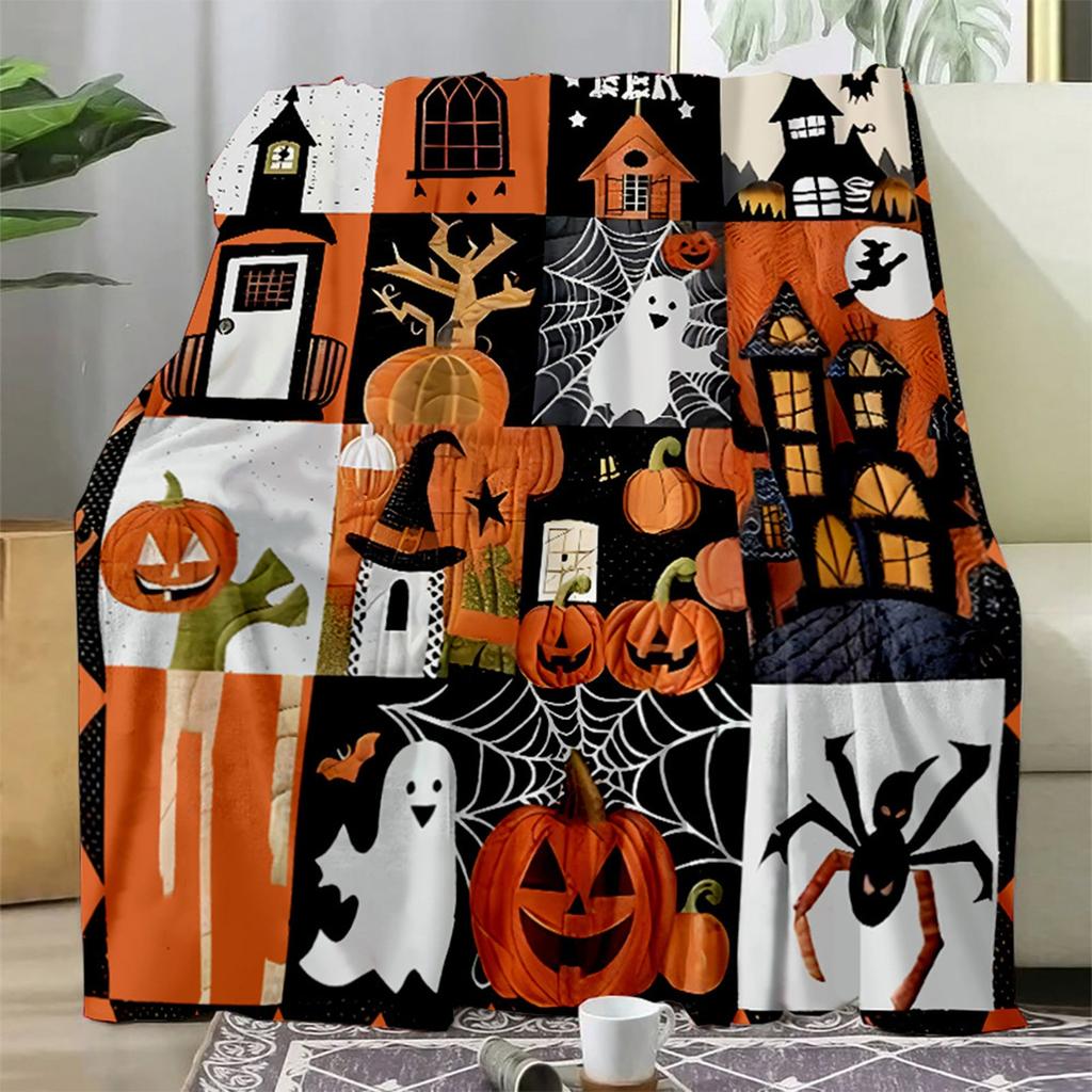 Hexen Decke Halloween Überwurf Decke Hexe Flanell Wolldecke Sofa Bett Stuhl Dekoration Halloween Dekorative Decke