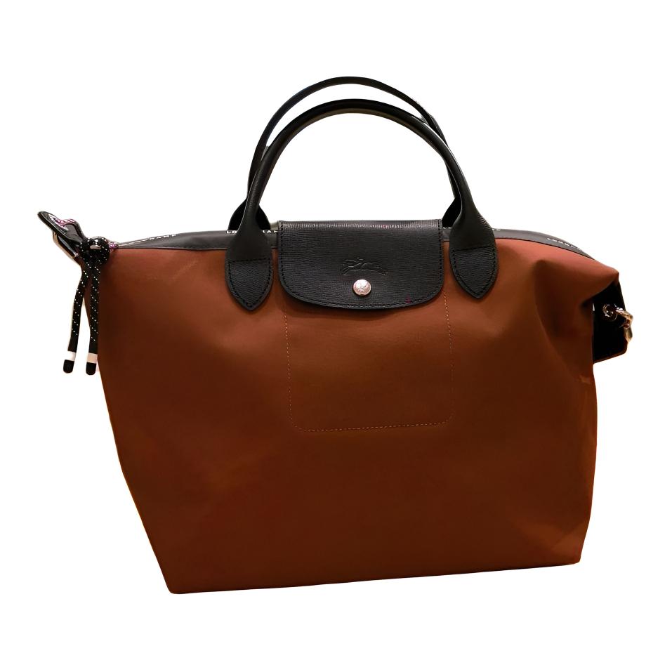 

Longchamp Le Pliage Energy Регулируемый съемный плечевой ремень Текстильная сумка-тоут с тиснением логотипа Сумка для покупок Сумка через плечо Сумка на руку Средняя 1515HSR203 Basic Set (Bag)