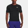 Under Armour Training Sports Short Sleeve Fitness Shirt Men Black 1361518-001