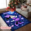 [Minnie Mouse Hearts Moon Printed Carpet] Non-slip Home Office Rug, Personalized Customize Name Area Carpet