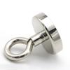 Round with Eyebolt Ring Garage Pulling Deep Sea Kitchen Tools Fishing Magnets Hooks Salvage Magnets