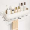 Bathroom Shelf Toilet Sink Hanging Wall Organizer No-Punch Storage Organizer Shampoo Rack Bathroom Accessories Premium Quality