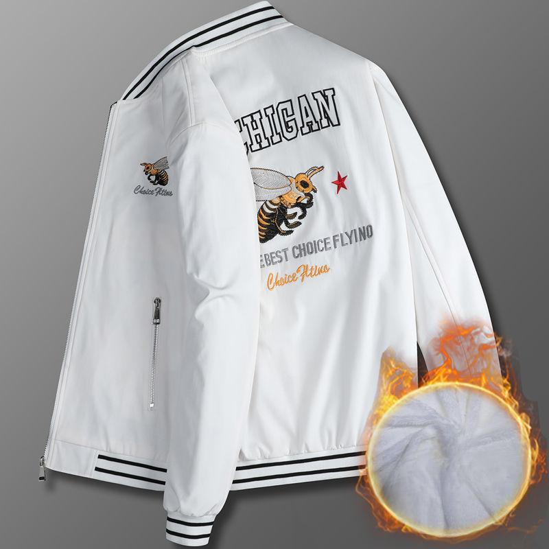 Men's Jacket Spring and Autumn Youth Large Size Versatile Handsome Thin Jacket Casual Trend Autumn