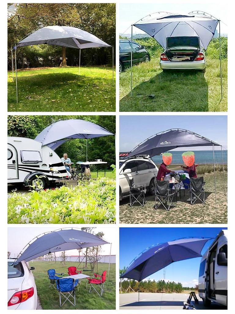 Labuta Outdoor Self-Driving Tour BBQ Camping Car Awning & Rear Extension Tent