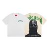 25FW European and American trendy brand G. D skull band summer new rock men's and women's loose short-sleeved T-shirt casual tee