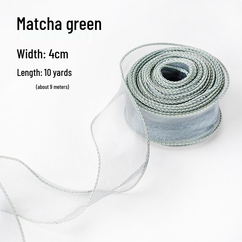 Elegant Fishtail Silk Ribbon for Cake and Bouquet Decoration
