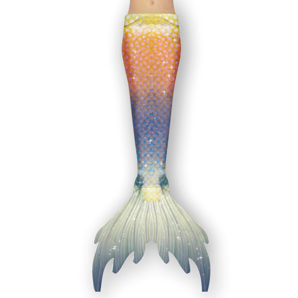 New children's mermaid swimsuit costume girl mermaid princess dress pink mermaid tail hot spring