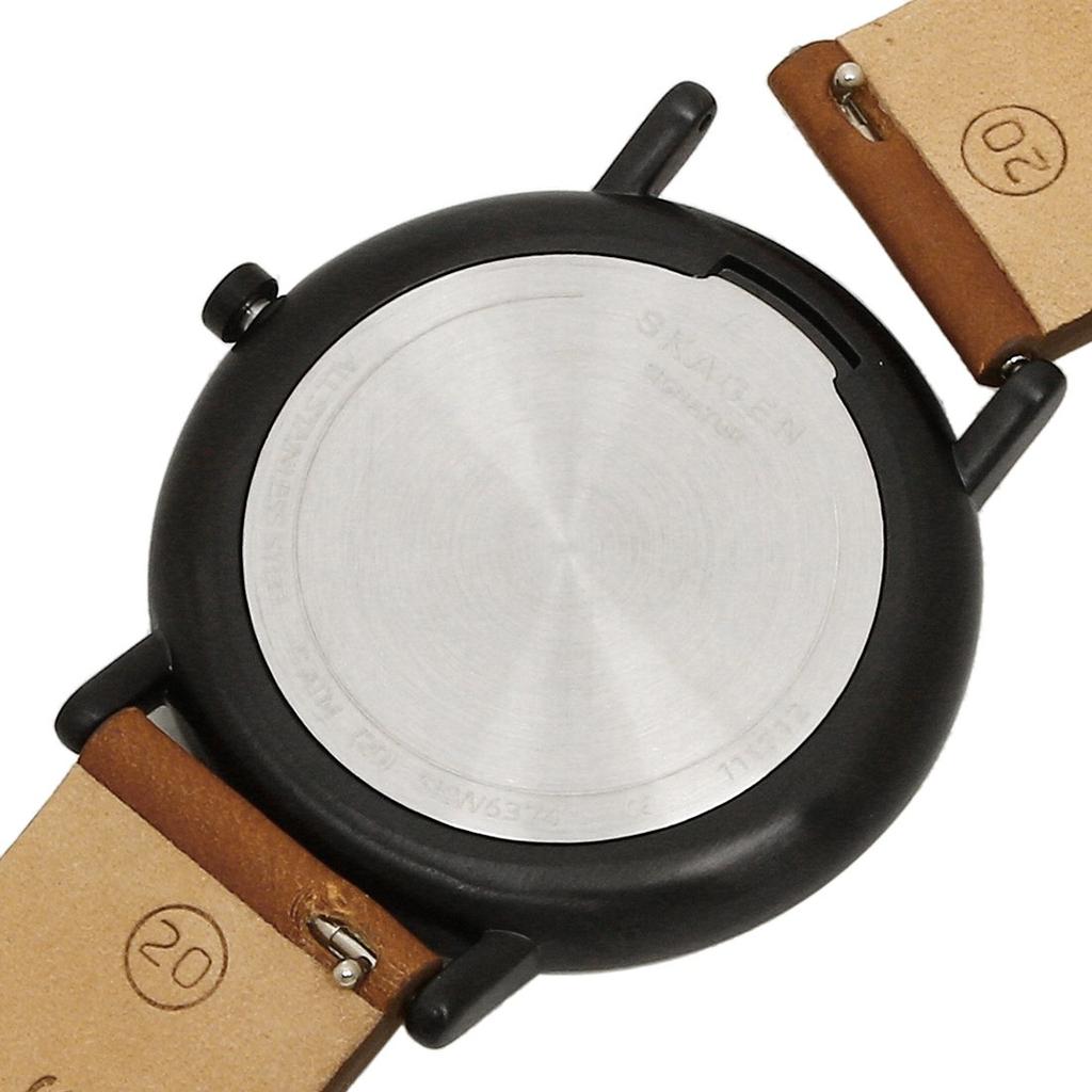 Skagen Men's Watch SKW6374 Brown/White [Parallel Import]