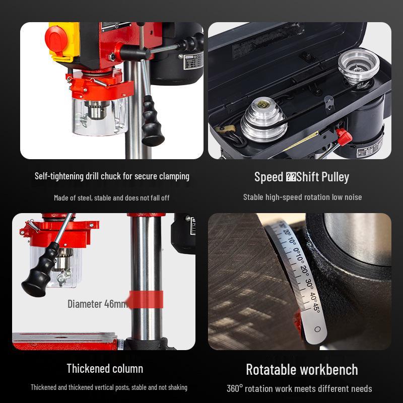 16mm Multifunctional Mini Industrial Household Drill Press