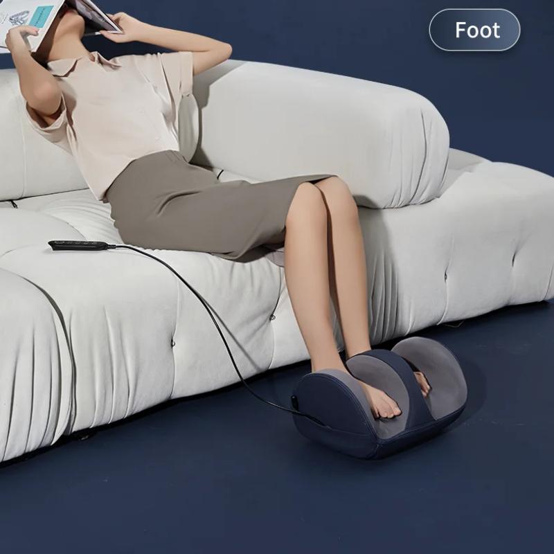 Newest 2 In 1 Shiatsu Foot Massager with Heat for Plantar Fasciitis Feet and Calf Massager Machine for Tired Muscles Pain Relief