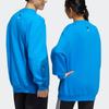 Adidas Embroidered Crew Neck Sweatshirt Unisex Sweatshirt Blue HD7289