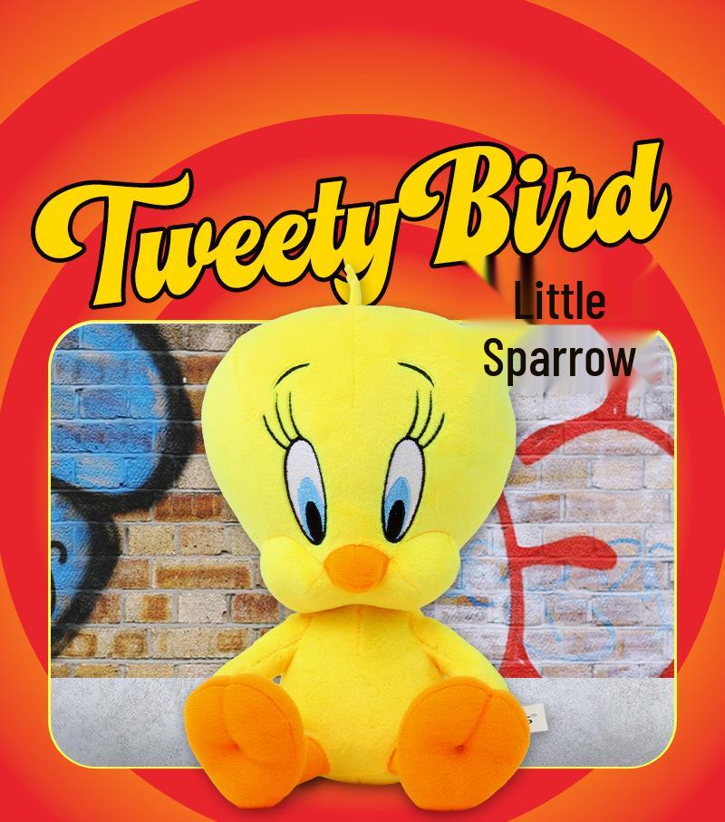 Looney Tunes Bugs Bunny & Tweety Plush Toy - Cute Rabbit Stuffed Animal Birthday Gift for Kids