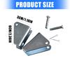 Triangular Linear Actuator Mounting Brackets Heavy Duty Aluminum Mounting Bracket for Electric Linear Actuator