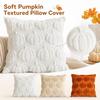4545 Cm Pumpkin Throw Cover, Halloween Plush Cushion Cover for Sofa and Bed