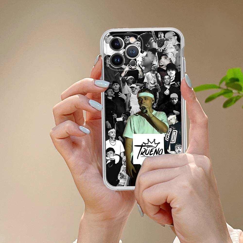 T-Trueno Rapper Fit For IPhone 16 15 Promax Phone Case IPhone 14 11 12 High End 13 Pro Silicone