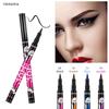 4 Renk Likit Eyeliner Kalem Siyah Kahverengi Mavi Mor Su Geçirmez 36H Uzun Ömürlü Göz Kalemi Kalem Makyaj