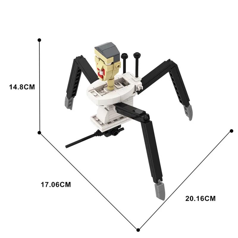 2023 Skibidi Toilet Man VS Monitor Blocchi da Costruzione Camerman Titan Speakerman Giocattolo Fai da Te Set di Figure Speakerman per Bambini Regalo