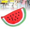 Watermelon Change Pouch Cute Fun Design Soft Plush Mini Purse for Lipsticks Earbuds Charging Cable