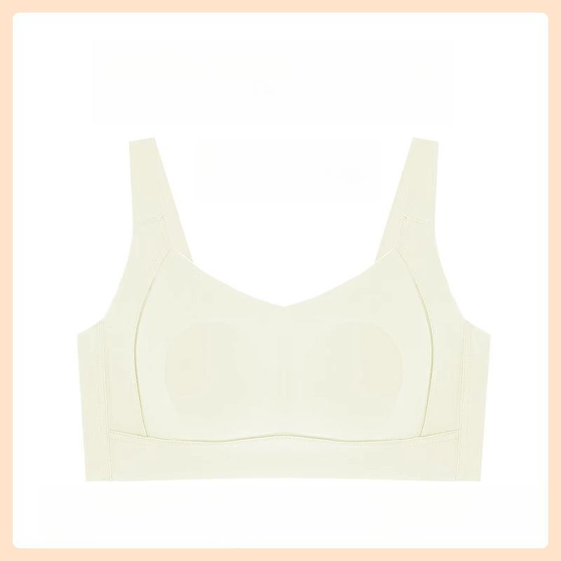 Large Size Seamless Bra for Women Slim Gathered Without Steel Rings Soft Support Bra Anti Sagging Adjustable Bra
