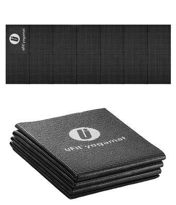 uFit a Japanese Foldable Yoga Mat with a 4mm and 900g 61cm X a Favorite of Professional Athlete Jun Made of Odorless and Made with Memory Portable and