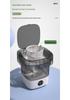 Portable Folding Mini Washing Machine - 12L Automatic for Underwear & Dorms