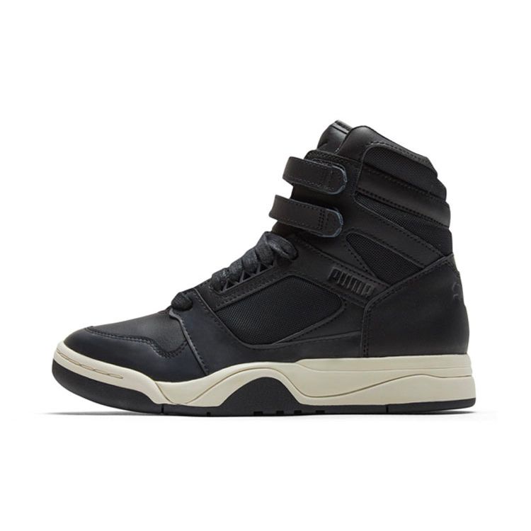Puma Palace Guard Mid Courtside High-Top Sneakers Unisex Sneakers Black White 370069-01