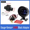 Car Water Temperature Gauge + Voltmeter With Water Temperature Sensor 2 In 1 LCD Car  Digital Horizontal 12v 24v Accessories