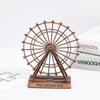 Retro London Eye Ornament Rotatable Ferris Wheel Model Nordic Style Art Figurine  Desk