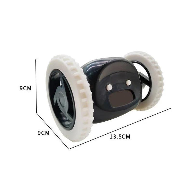 Lauter Wecker für Tiefschläfer auf Rädern Erwachsene Kinder Jugendliche Schlafzimmer Weglaufen Beweglich Nervig Springen Rollen