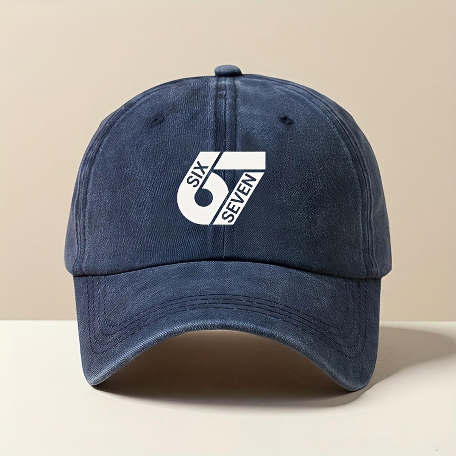 

1/2PC retro 67 patch baseball cap! Breathable and sweat free+adjustable head circumference, fashionista