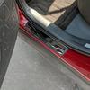 Door Sill Protector Pedal Car Scuff Plate Styling Stickers Accessories 2024 For Mitsubishi Outlander 2013 2016 2018