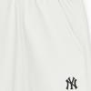 New MLB New York Yankees Casual Shorts Unisex White 3ASPB1153-50IVS