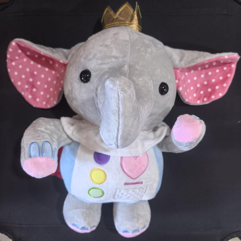It Takes Two New Plush Stuffed Animals Hobby Collectibles Toys Soft Cute gift Boy Girl Baby Elephants Crown