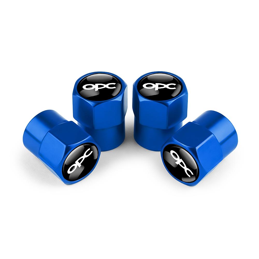 4Pcs Aluminium Alloy Car Styling Wheel Valve Caps Cover Auto Accessories For Opel Opc Astra K Vivaro Corsa Zafira Insignia Mokka  RX3