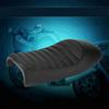 Motorcycle PU Leather Vintage Cafe Racer Seat Flat Saddle Cushion for Honda CG125 GN CG CB400SS