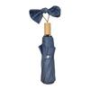 Solid Color Sunscreen Umbrella Wooden Handle Folding Sun Umbrella Rain Umbrella  Outdoor