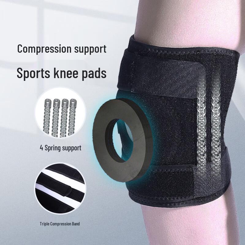Spring Support Breathable Sports Knee Brace