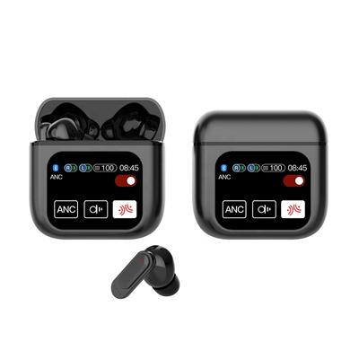 Tws Wireless Smart Touch Screen Earphones with Earbuds and Touch Smart Screen