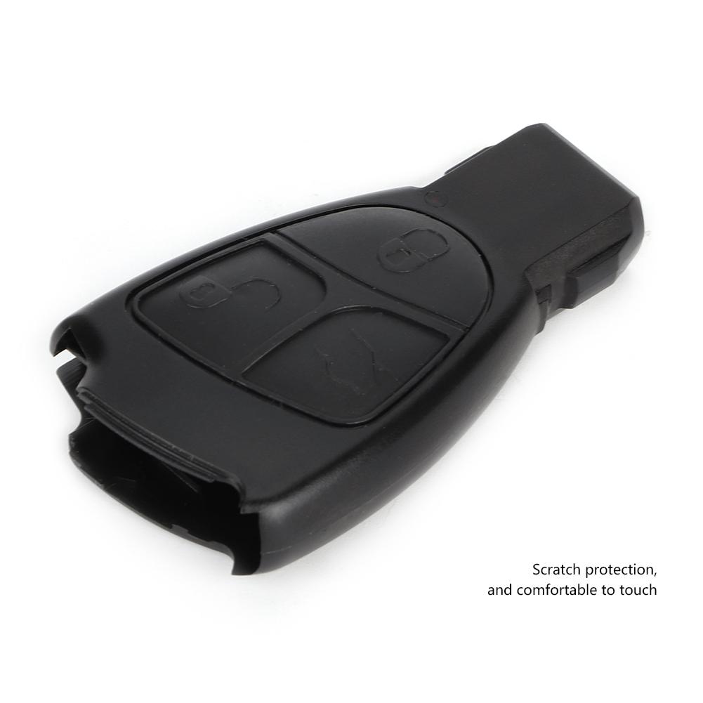 Car 3 Buttons Remote Control Key Case Fit For Mercedes Benz W203 W211 W204