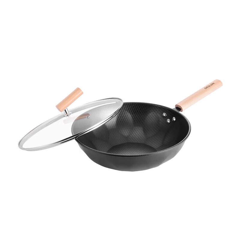 DESLON Forged Iron Wok
