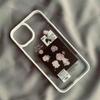 Fashionable Rose Phone Case For iPhone 17 Air 16 15 14 11 12 13 Pro Max 17 16 Pro 16 15 Plus XR Artistic Rose Transparent Cover