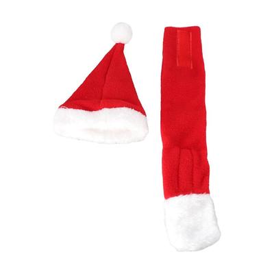 Claus Winter Cloak Hat Warm Christmas Pet  Clothing Dog Cat Cute Christmas Clothes Pet Costume Pet Clothes Pet Cosplay Costume