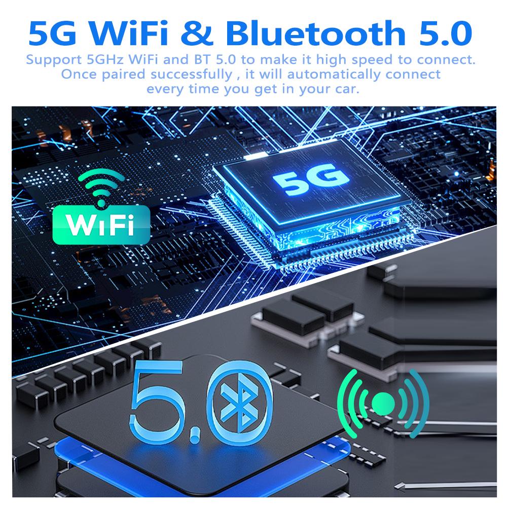 Android Auto Wireless Carplay Type-c USB Bluetooth Wifi Plug and Play 2In1 Dongle For Chevrolet Citroen Buick Cadillac Chery VW