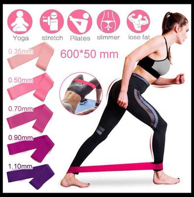 Resistance Bands Loop Set Of 5pcs Exercise CrossFit Fitness Yoga Booty Band BP