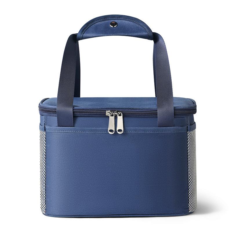 Portable Lunch Bags Food Insulated Bento Handbag Easy Clean Larger Capacity Dinner Storage Bag For Outdoor Picnic School Work