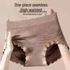 High-Waisted Tummy Control Seamless Hip Lift Panties with Antibacterial Crotch and Breathable Fabric