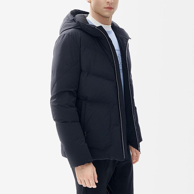 New FILA Down Jacket Men's Quiet Blue F11M247909F-DB